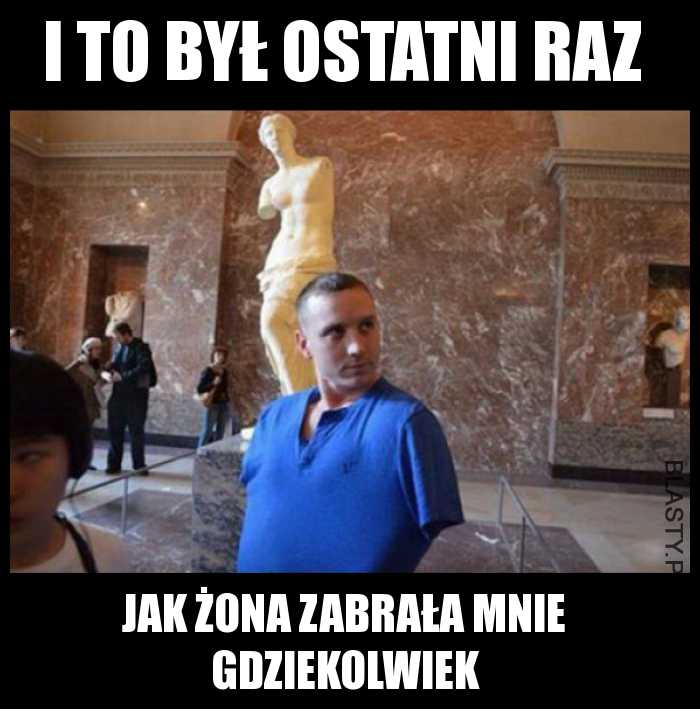 Z żoną w muzeum