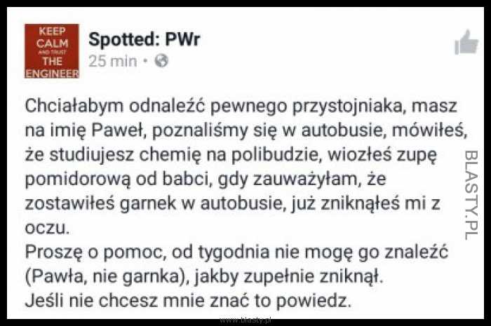 Zostawił garnek w autobusie i wyszedł