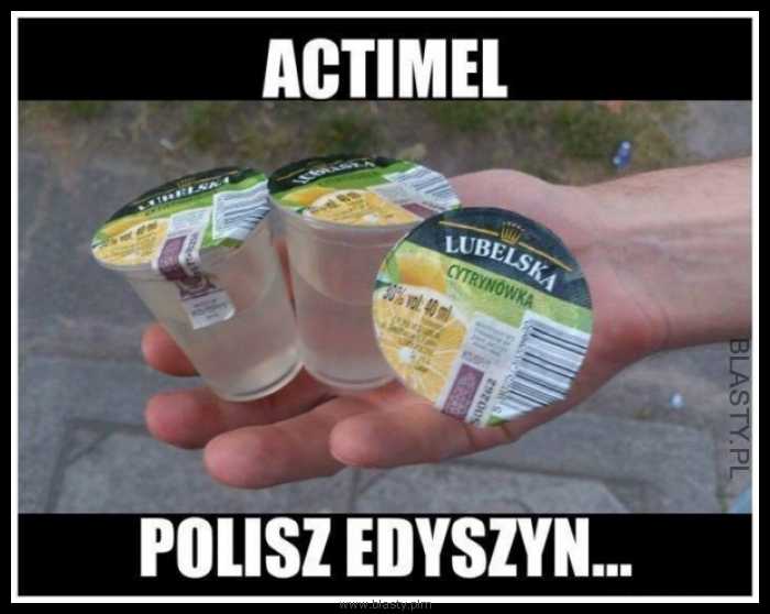 Actimel Polish edyszyn