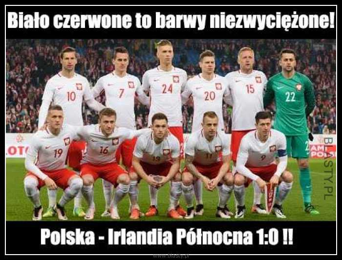 Biało czerwone to barwy niezwyciężone