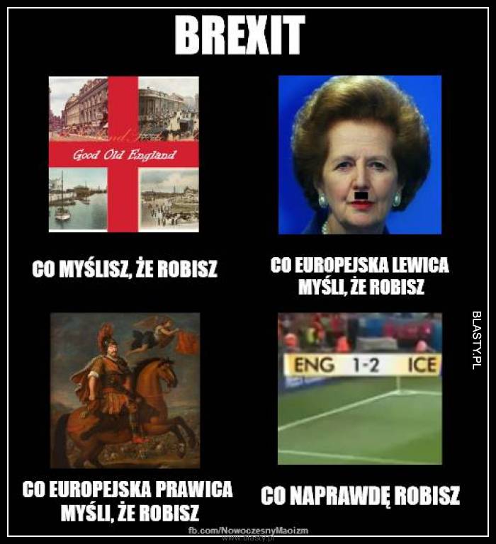 Brexit co myślą, że robisz