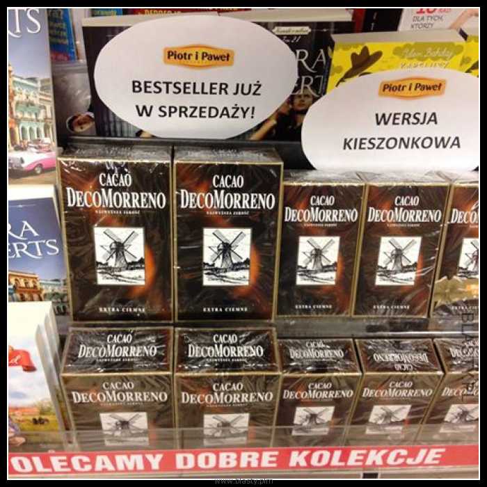 Cacao Decomorreno bestseller już w sprzedaży