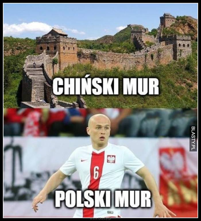 Chiński mur polski mur