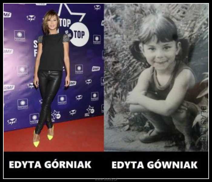 Edyta Górniak vs Edyta Gówniak