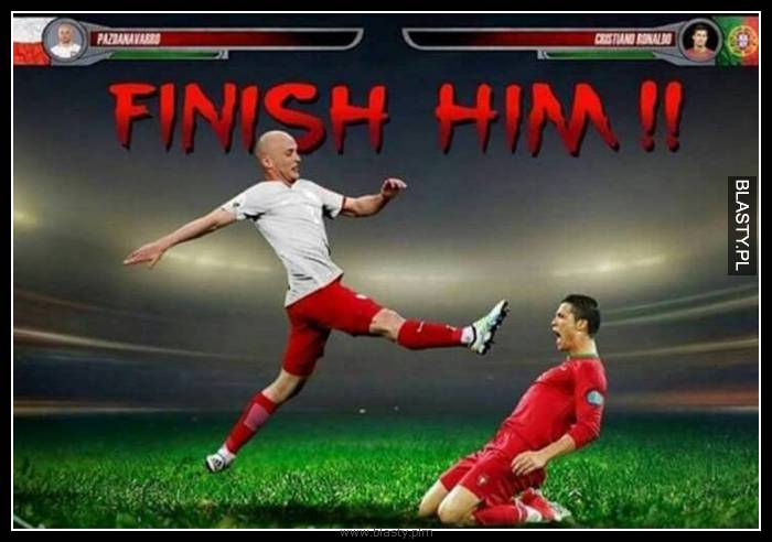 Finish him - pazdan vs cristiano ronaldo