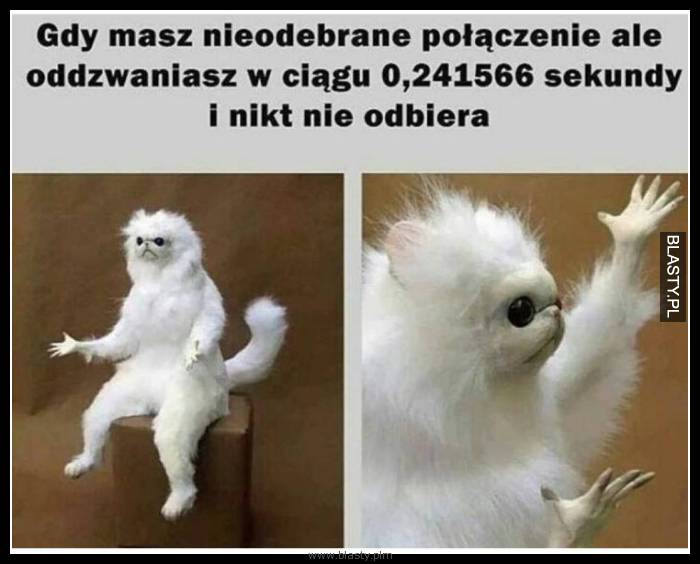 Gdy masz nieodebrane połączenie ale oddzwaniasz