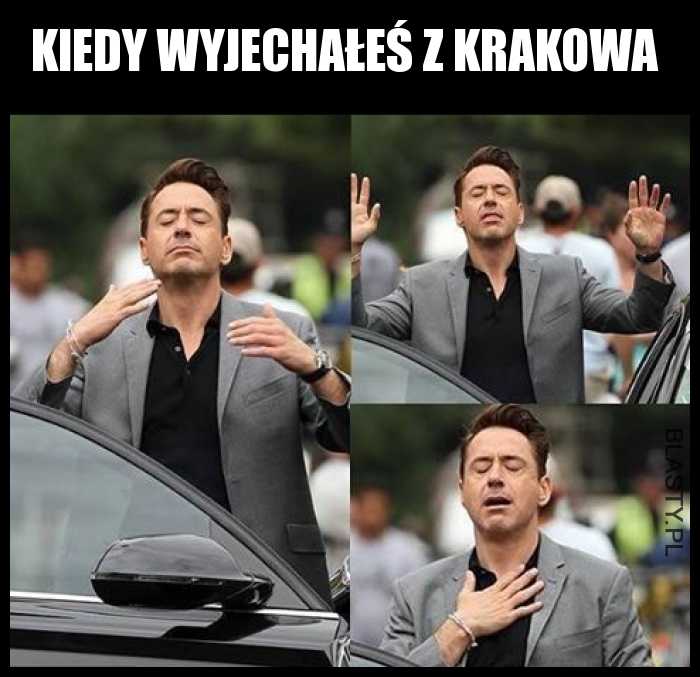 Kiedy wyjechałeś z Krakowa