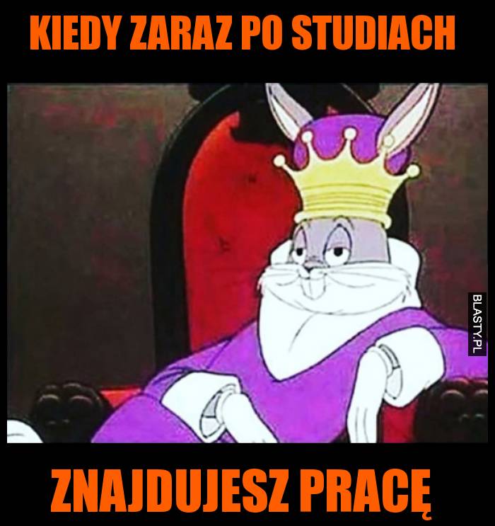 Kiedy zaraz po studiach znajdujesz pracę