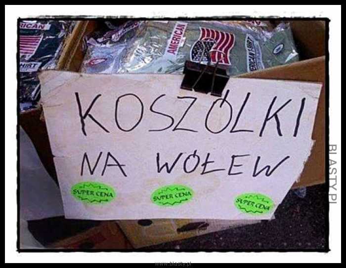 Koszulki na wółew