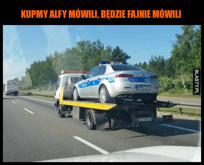 Kupmy alfy mówili, będzie fajnie mówili