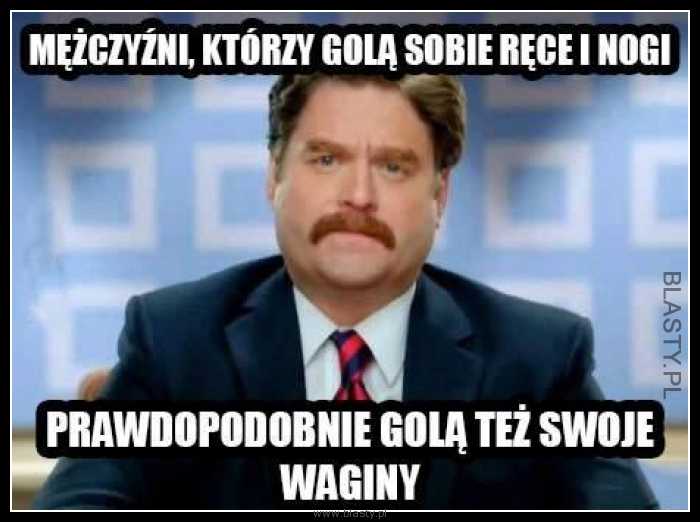 Mężczyźni którzy golą sobie ręce i nogi