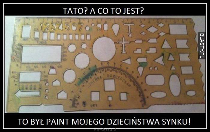 Paint mojego dzieciństwa