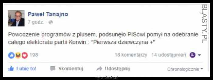 Powodzenie programów z plusem