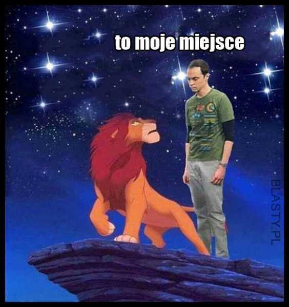 Sheldon w akcji - to moje miejsce