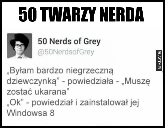 50 twarzy nerda