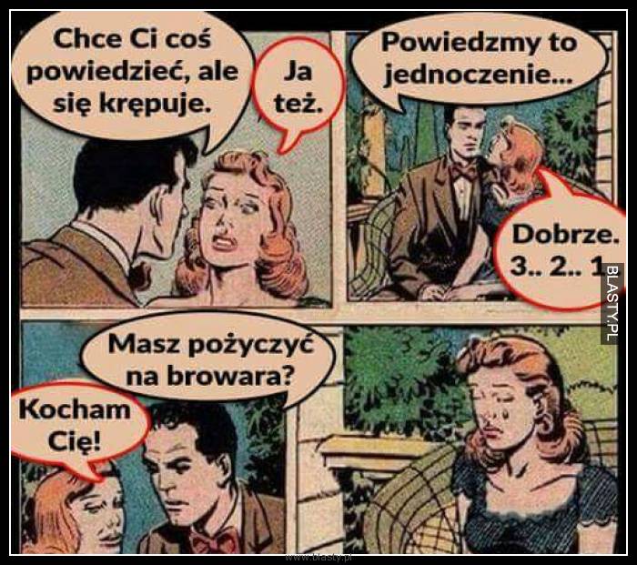 Chce Ci coś powiedzieć