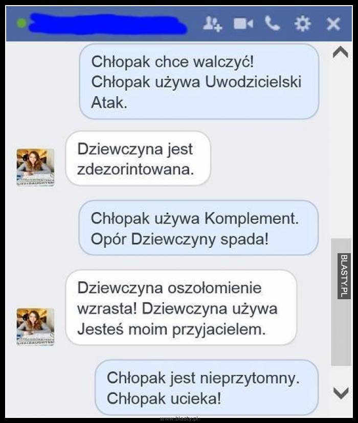 Chłopak chce walczyć