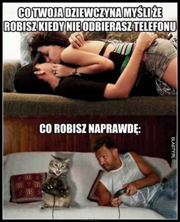 Co Twoja dziewczyna myśli, że robisz kiedy nie odbierasz telefonu