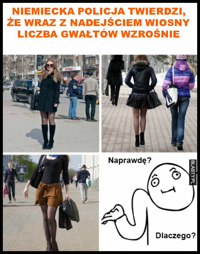 Niemiecka policja twierdzi, że wraz z nadejściem wiosny