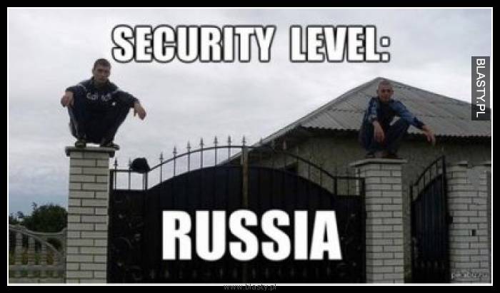Security level russia