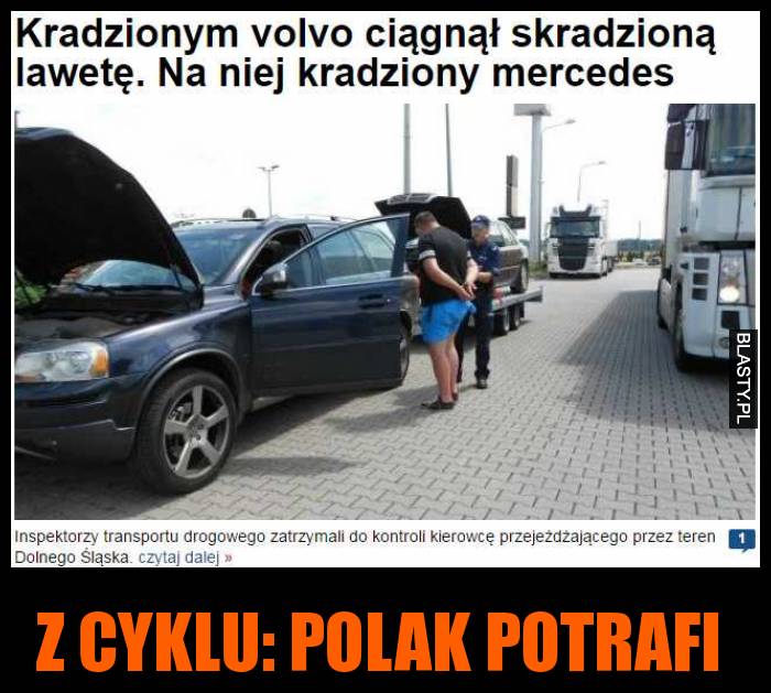 Z cyklu: polak potrafi