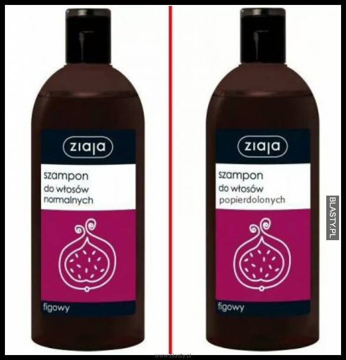 Ziaja szampon do włosów normalnych vs do popierdolonych a Ty który wybierasz ?