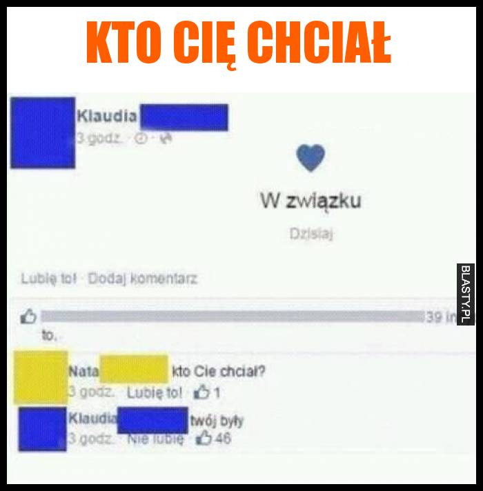 Kto cię chciał