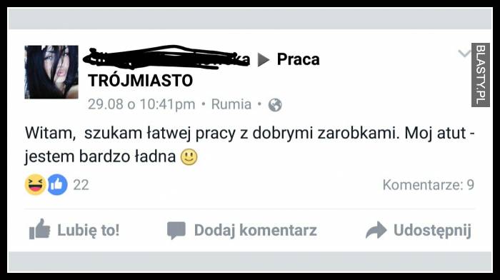 Łatwa praca