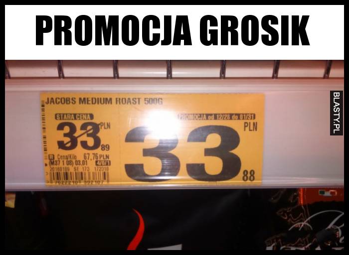 Promocja grosik