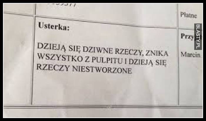 Usterka - dzieją się dziwne rzeczy znika wszystko z pulpitu