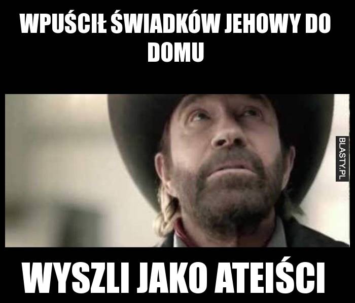 Wpuścił świadków jehowy do domu