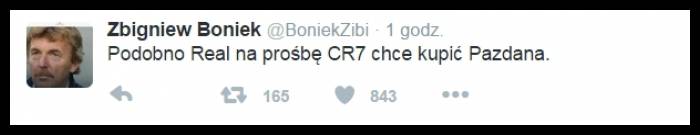 Zbigniew Boniek - twitter