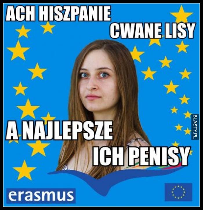 Ach hiszpanie cwane listy a najlepsze ich penisy