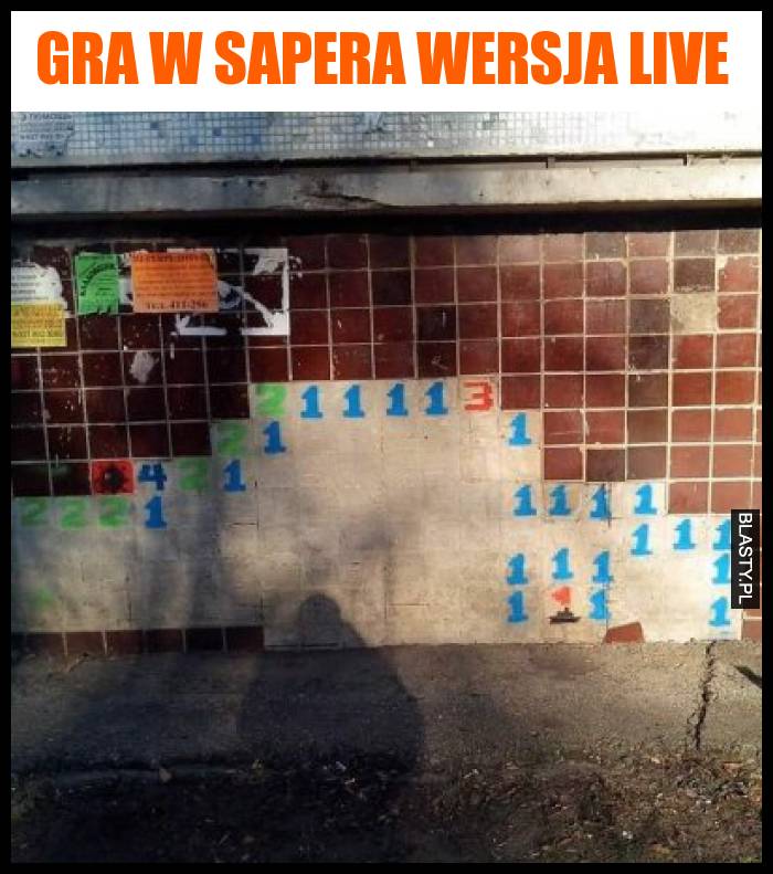 Gra w sapera wersja live