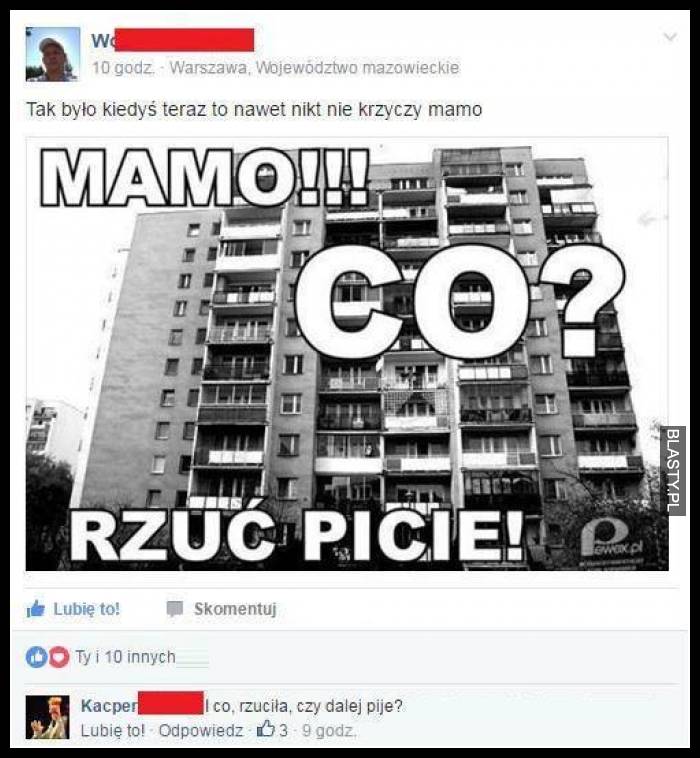 Mamo rzuć picie