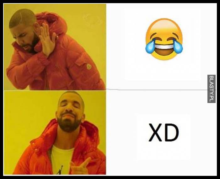 Uśmieszek vs XD
