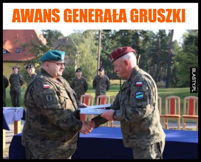 Awans generała gruszki