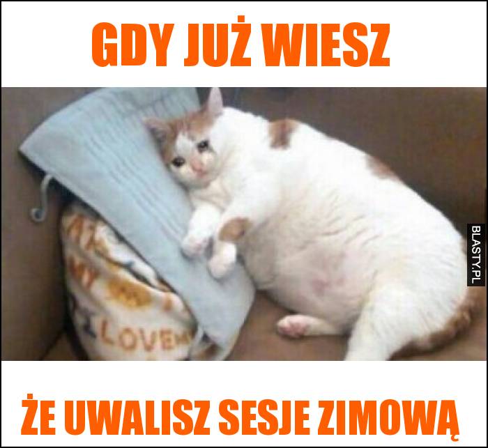 Gdy już wiesz, że uwalisz sesje zimową