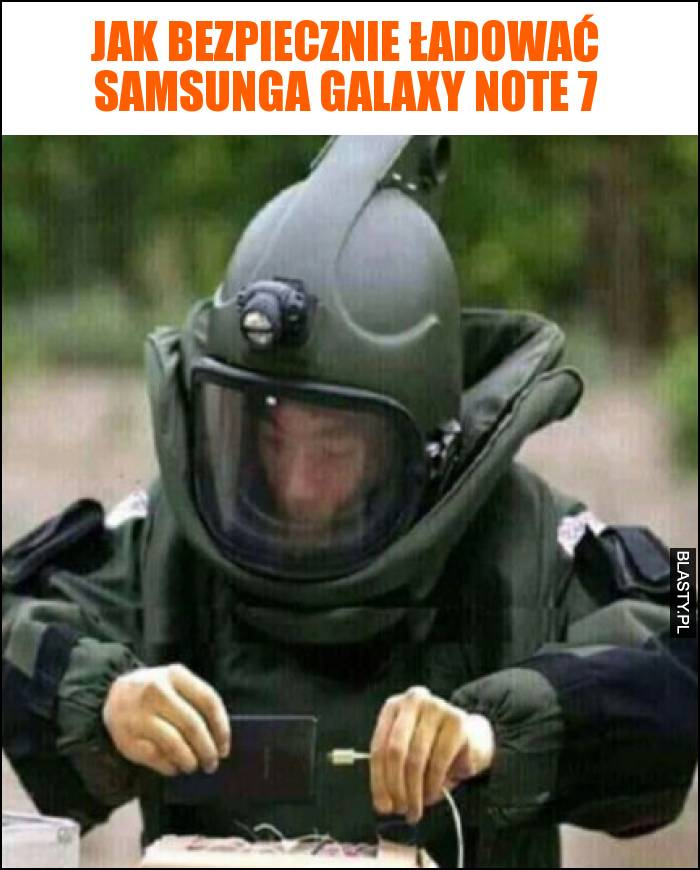 Jak bezpiecznie ładować Samsunga galaxy note 7