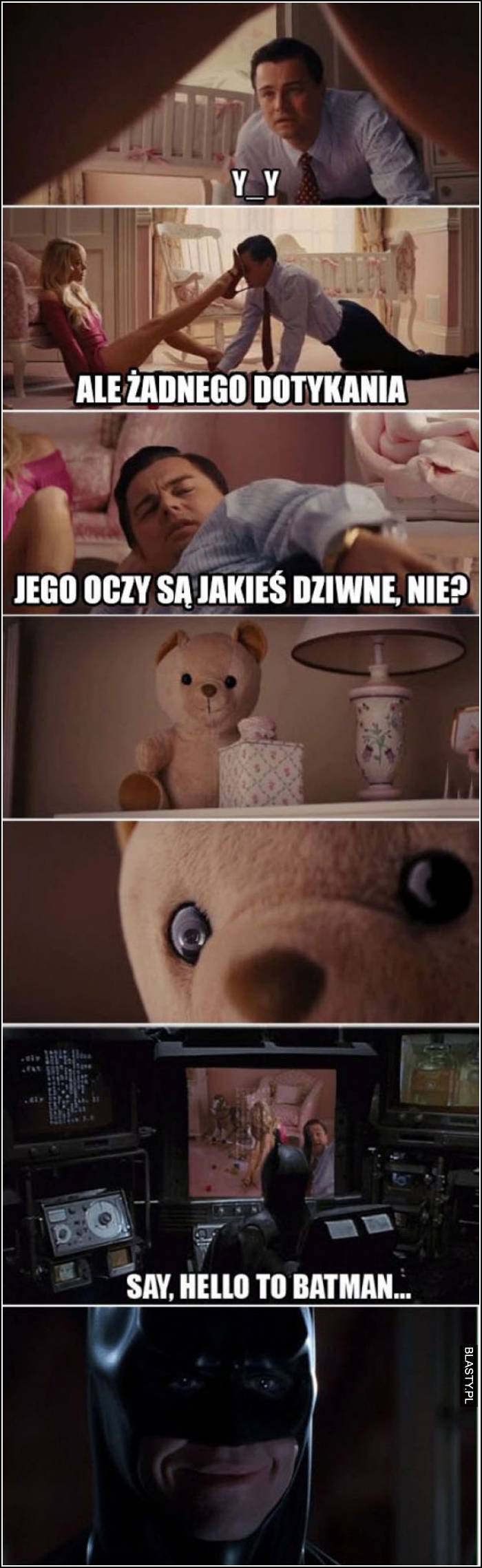 jego oczy są jakieś dziwne