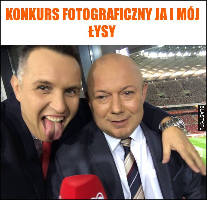 Konkurs fotograficzny ja i mój łysy