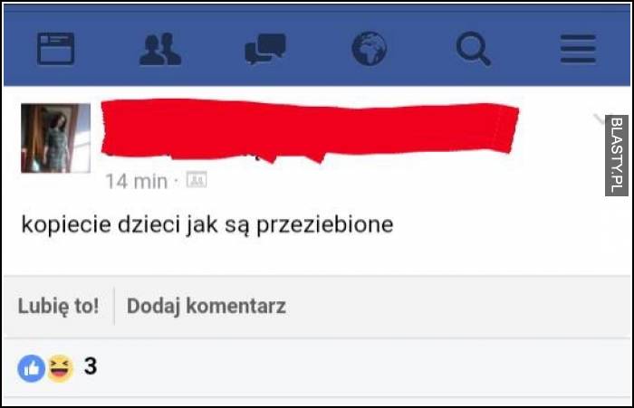 Kopiecie dzieci jak są przeziembione