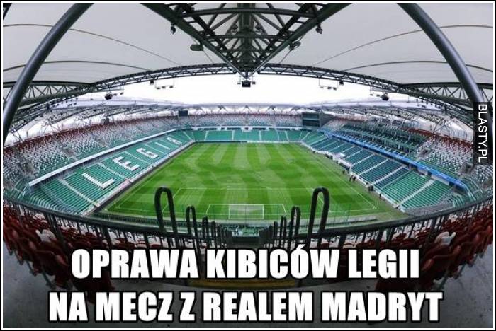 Oprawa kibiców legii na mecz z realem madryt