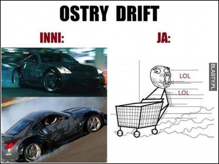 Ostry drift ja vs inni