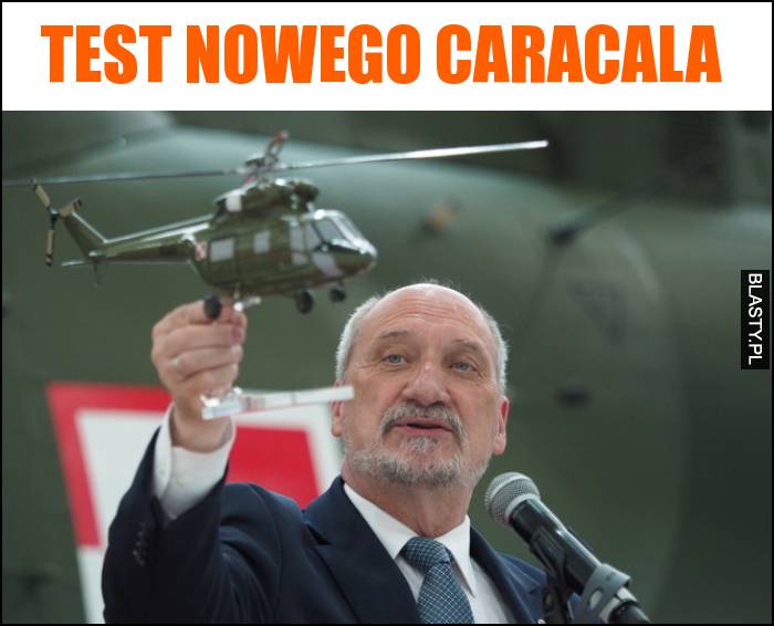 Test nowego caracala