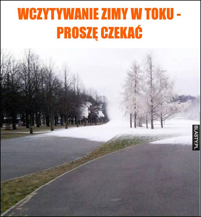 Wczytywanie zimy w toku - proszę czekać