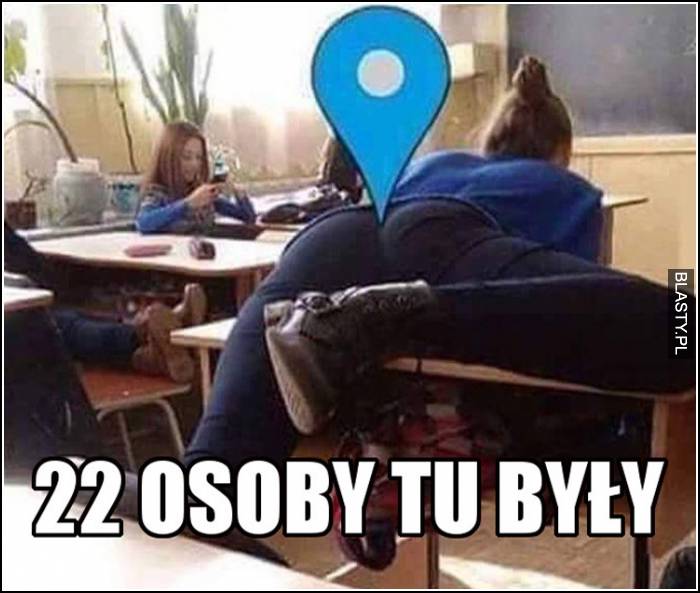 22 osoby tu były