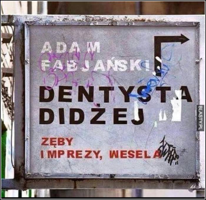 Adam Fabjański - dentysa dj