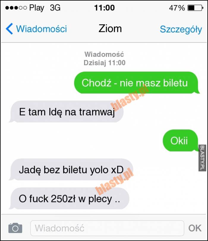 Chodź - nie masz biletu