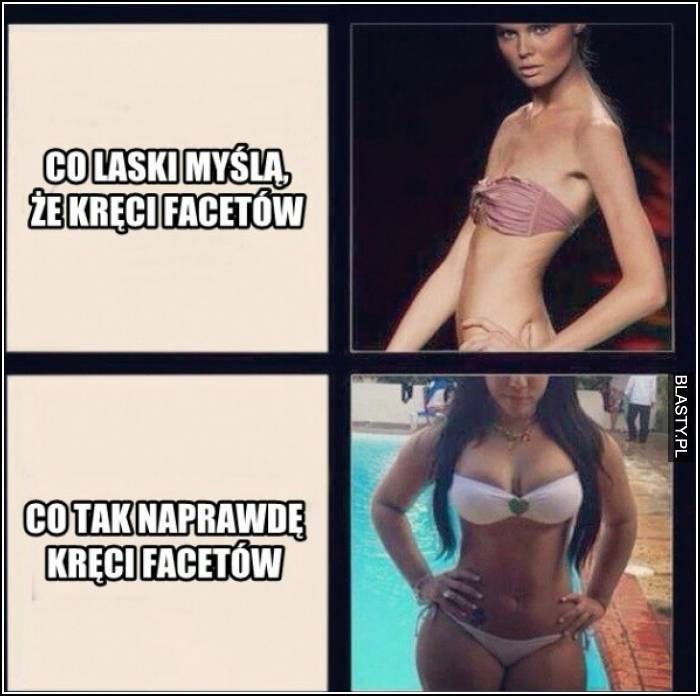 Co laski myślą, że kręci facetów